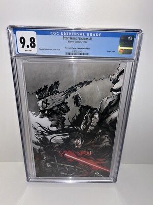 STAR WARS VISIONS #1 NYCC EXCLUSIVE VIRGIN VARIANT LTD TO 800 CGC 9.8 
