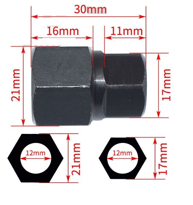 Car Alternator Belt Pulley Removal Socket Tool for Toyota Carora
