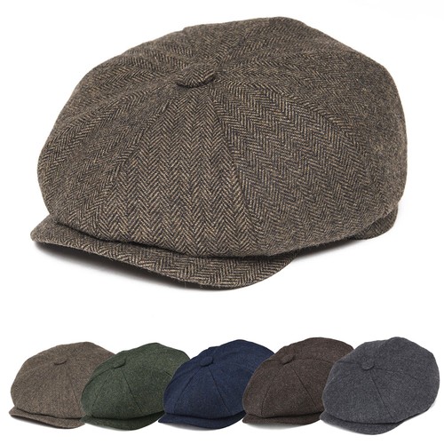 BOTVELA Men's 8 Piece Wool Blend 