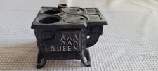 Vintage Miniature Queen Cast Iron Stove