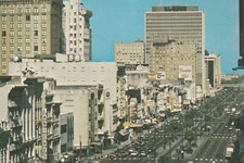 NEW ORLEANS, CANAL STREET, Louisiana, Unite States - Vintage POSTCARD