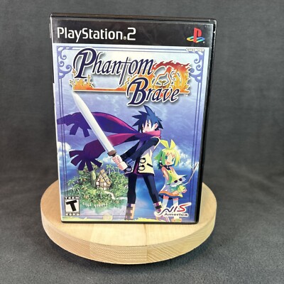 PlayStation 2 - Phantom Brave - w/ Soundtrack - No Manual - Tested