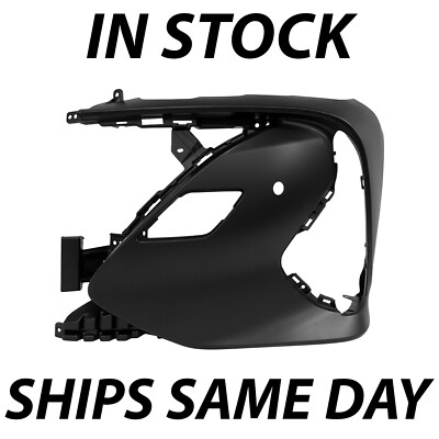 NEW Primered Front LH Side Bumper Cover for 2017-2022 Toyota Prius Prime w/ Park