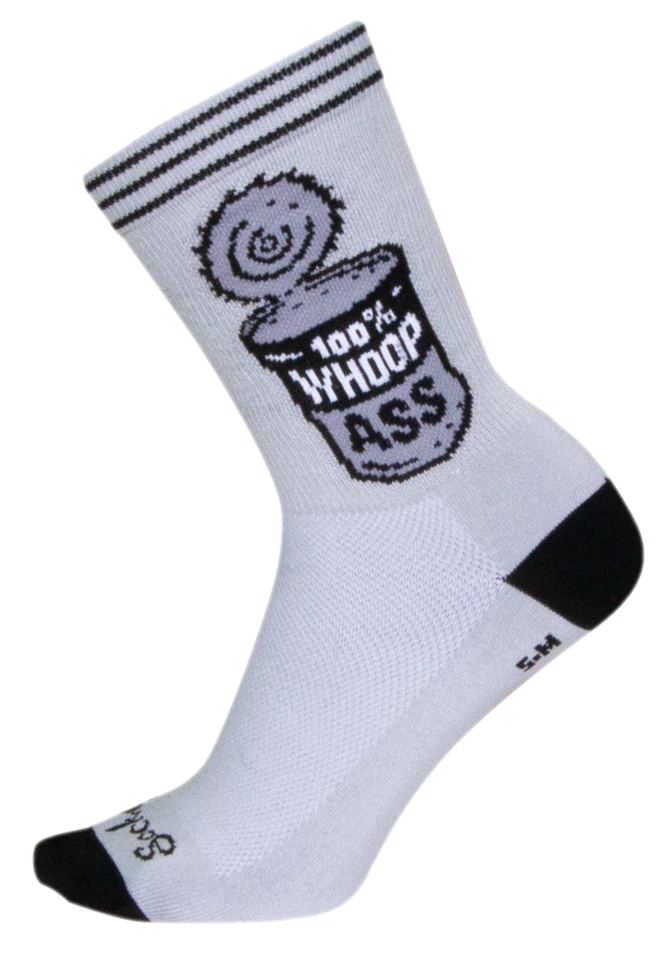 Calcetines - SockGuy - WhoopAss L/XL 6" Crew Ciclismo/Correr NUEVO Foto 2 de 4