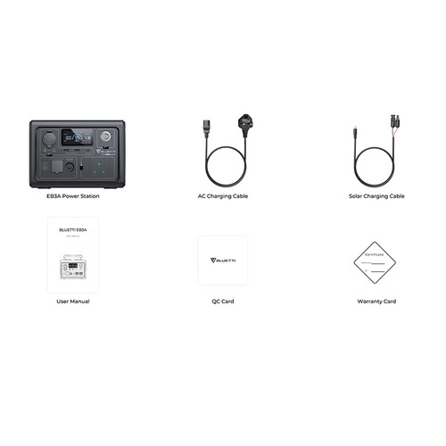 BLUETTI EB3A 600W Portable Power Station LiFePO4 Battery Solar Generator Outdoor - Picture 9 of 10