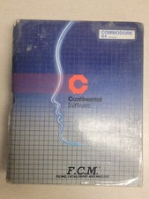 Rare Continental Software - F.C.M. Filing, Cataloging and Mailing Software - C64