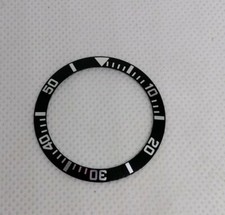 005 SEIKO BLACK BEZEL INSERT FOR MENS SIZE 10 BAR SUB SKX031 7S26 0040