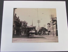 1909 KINGSTON CORNERS - KINGSTON PA - PREMIUM MATTED PRINT #781