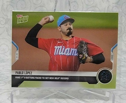 2021 Topps Now 489 Pablo López