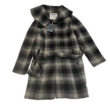 Cherokee Heritage Wool Blend Coat Size 14 - New Bnwt