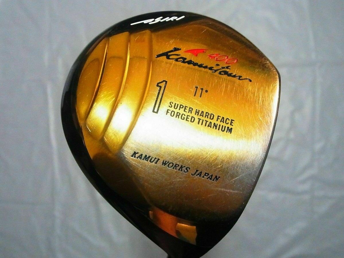 VIVID GOLD GOLF CLUB DRIVER KAMUI TOUR ASIRI 400 LOFT-11 R