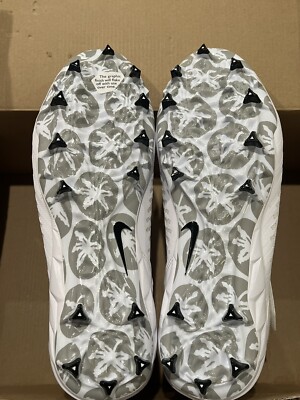 Size 12.5 Wide Ohio State PE Nike Alpha Menace Pro 2 Mid Football Cleats NEW Size 14 Wide Ohio State PE Nike Alpha Menace Pro 2 Mid  main image 4