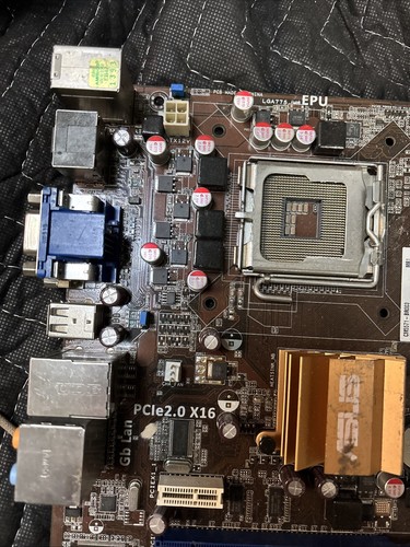 ASUS P5QL-M EPU/CM5571/DP_MB SCHEDA MADRE LGA775 + ULTIMO BIOS (MB89) - Foto 5 di 6