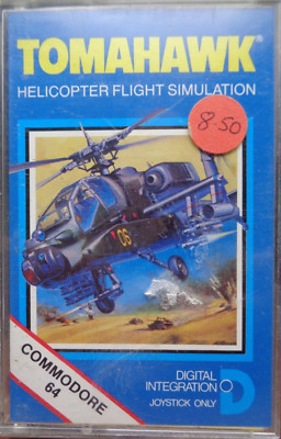 COMMODORE 64/128 -- TOMAHAWK HELICOPTER SIMULATION (DIGITAL INTEGRATION)