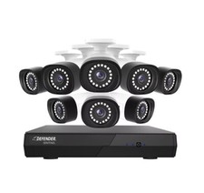 Defender Sentinel 8-Channel 8-Camera 4K Metal Security System with 1TB HDD NVR