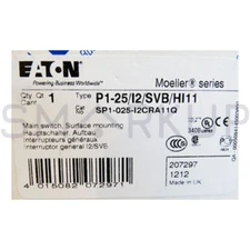 New In Box MOELLER P1-25 I2 SVB HI11 Isolation Switch