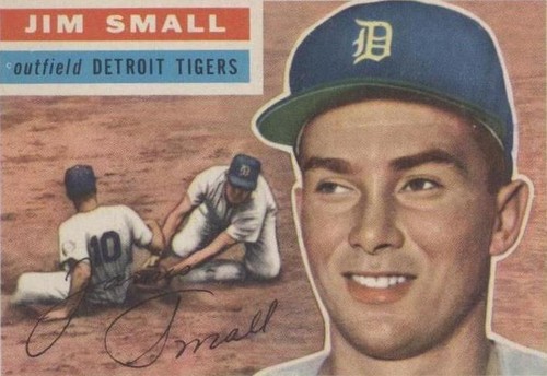 1956 TOPPS BASEBALL JIM SMALL #207 DETROIT TIGERS BASEBALL CARD | eBay