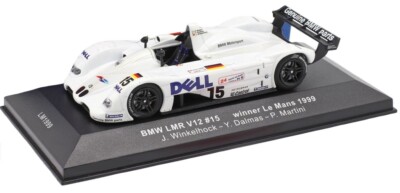 IXO LM1999 BMW LMR V12 #15 Winner Le Mans 1999 - Winkelhock/Dalmas/Martini 1/43 | UK IXO LM1999 BMW LMR V12 #15 Winner Le Mans 1999 - Winkelhock/Dalmas/Martini 1/43 | UK