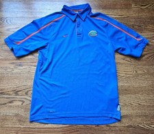Nike Team Shirt Fit Dry Polo University of Florida Gators Men's M Blue