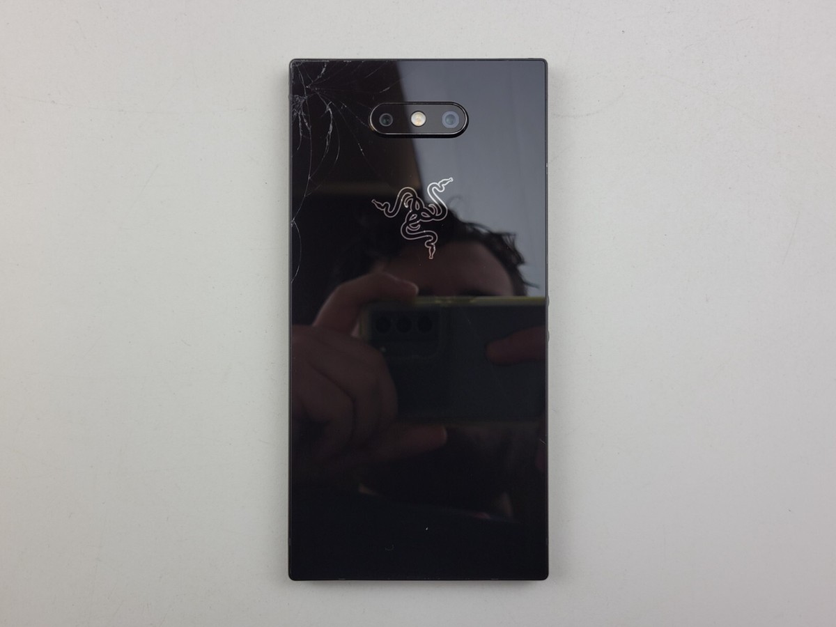 SIMフリー Razer Phone 64GB ブラック 電池良好 Razer Phone - 64GB - Black (Unlocked) Smartphone for sale