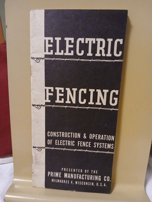 #ad #ad Vtg SC MCM Electric fencing construction systems farm cattle Prime 1945 Milwauk $18.00