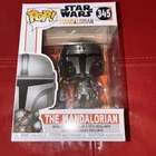 Mandalorian (Chrome) - Funko Pop ! Exclusive #345 -Vinyl Figure . New