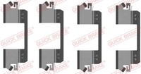 1X Quick Brake 109-1234 ZubehöRsatz Scheibenbremsbelag FüR Mercedes-Benz