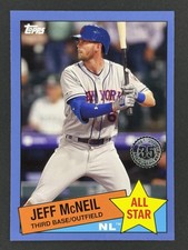 Jeff McNeil 2020 Topps 1985 35th Anniversary All-Stars Blue - #85AS-45
