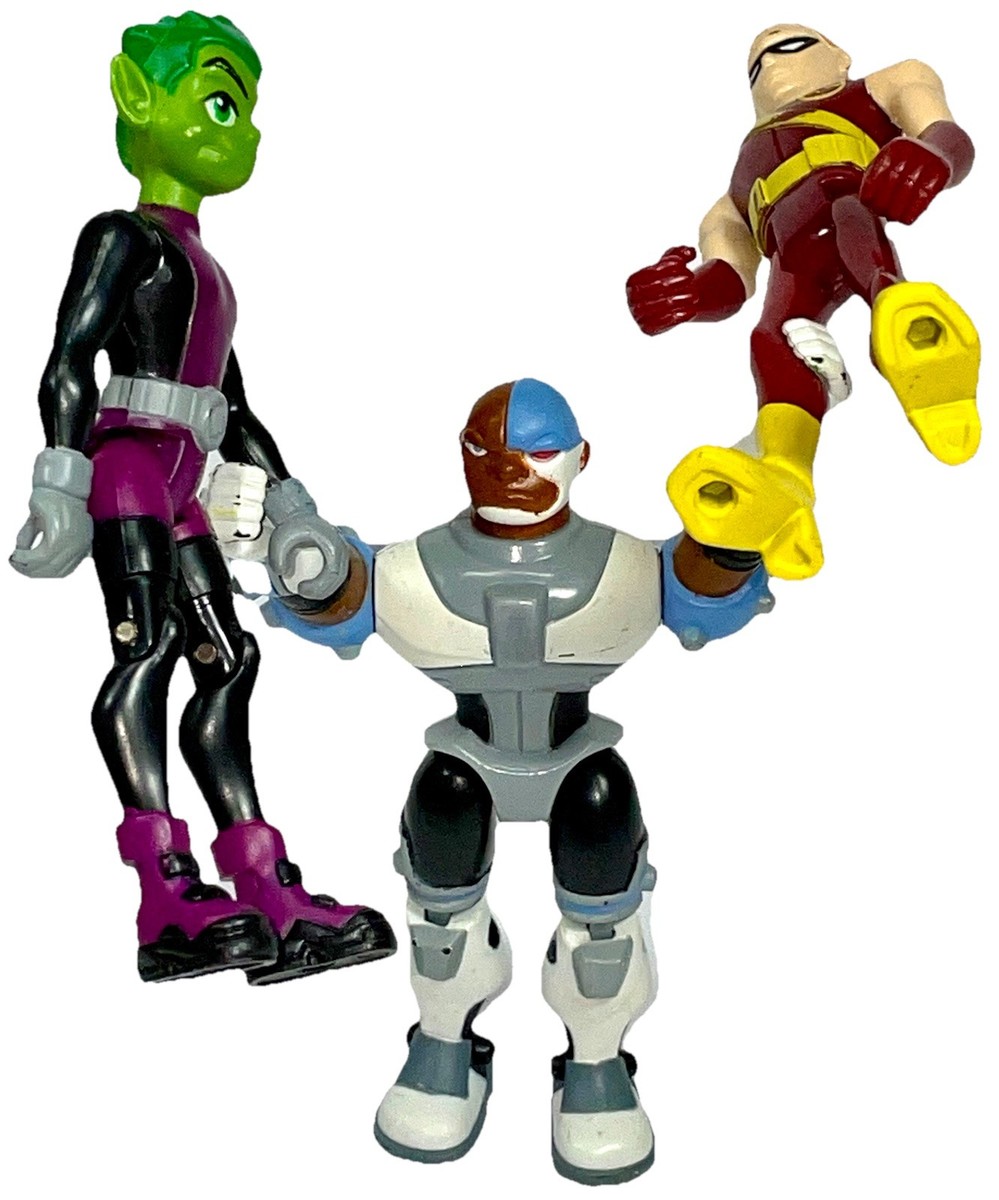 Teen Titans Go! Beast Boy Cyborg Speedy Bandai 3.5
