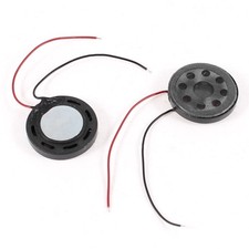 2 Pcs 1W 8 Ohm Sounds Audio Magnet Loud Speaker Horn Amplifier 20mm