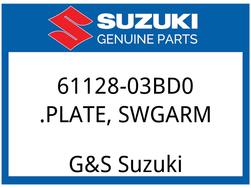PLATE, SWGARM RR