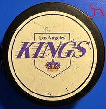 Vintage 1984-1988 Los Angeles Kings Scarce Official Souvenir Puck
