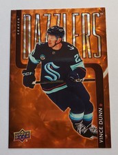 2025-26 Upper Deck Series 2 - Dazzlers Vince Dunn #DZ-94 Orange - Kraken