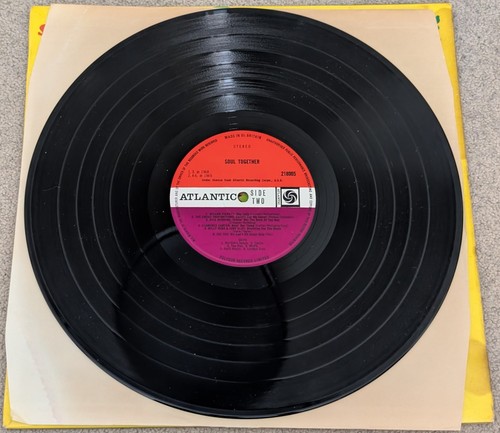 Various Artists - Soul Together - Vinyl LP - Atlantic - 218 005 - 1969 - Picture 4 of 4