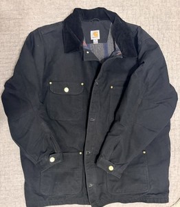 Carhartt Chore Coat Black | eBay