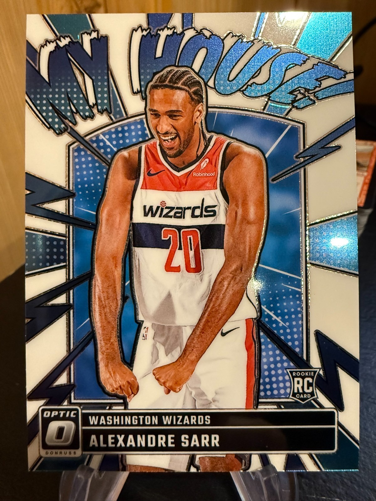 2024-25 Panini Donruss Optic My House Rookie Alexandre Sarr