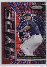 2024 Panini Prizm Hype Red Pulsar Prizm /399 Chase Dollander #18 0g9