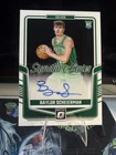 2024-25 Donruss Optic Signature Series Baylor Scheierman AUTO #SS-BAY Celtics RC