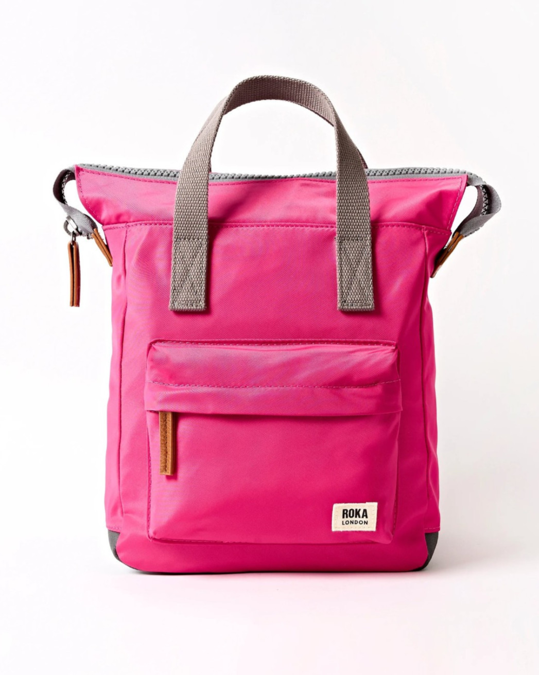 Roka London Bantry  B Small  Recycled Sustainable Nylon Rucksack Backpack Bag image 3