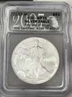 2007-W American Silver Eagle $1 ICG SP70 ASE FIRST DAY OF ISSUE WEST POINT