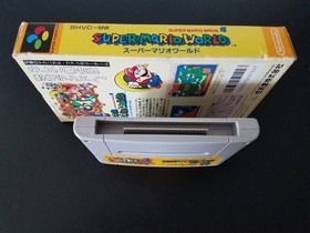 Nintendo Super Famicom SFC Super Mario World Complete CIB Import Japanese US SEL