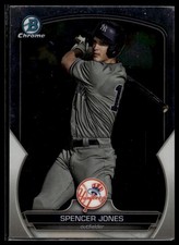 2023 Bowman Draft #BDC-196 Spencer Jones Chrome
