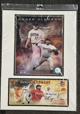 Roger Clemens Houston Astros USPS Memorabilia National Baseball Cy Young Award