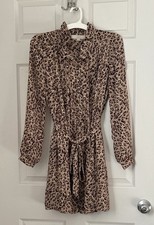 LOFT Animal Print Dress, Size 4