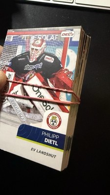 DEL2 Playercards 25/26 TEAMSET EV Landshut (22 Basecards)