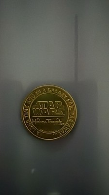 Star Wars Kylo Ren Madame Tussaud s Token Coin Medallion - Gold Version