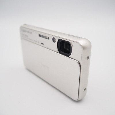 EXC] SONY DSC-T99 Digital Camera Silver Cyber Shot Japanese only