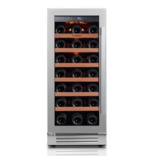 Ca'Lefort 15" Wine Cooler Refrigerator Left-Hinge 40&deg;F-65&deg;F Mini Fridge Home