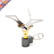 3000W Folding Mini Ultralight Outdoor Camping Cook Burner Gas Stove Strong Power