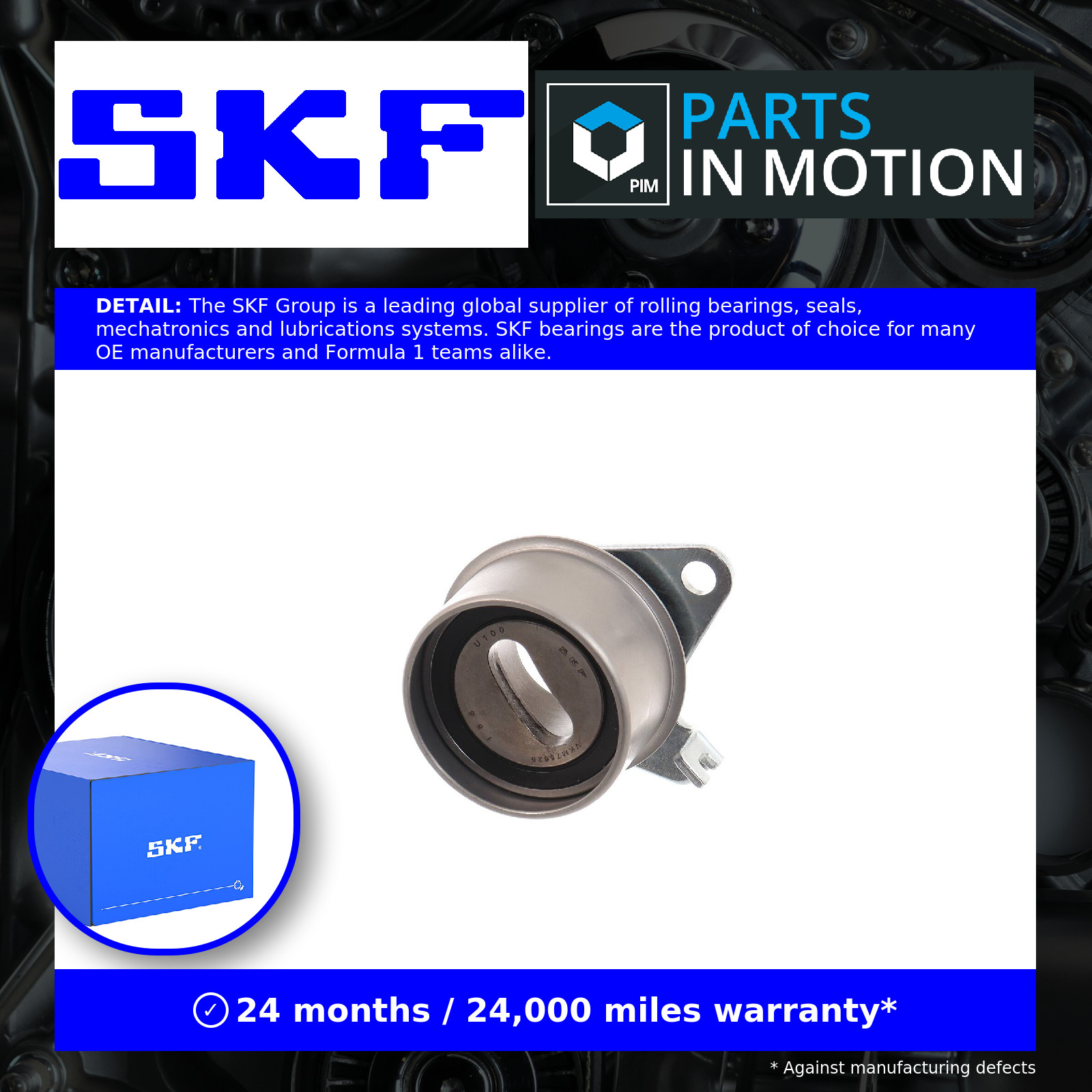 TENSIONER PULLEY TIMING BELT VKM 75625 FOR MITSUBISHI CARISMA SPACE/STAR/MPV - Image 5